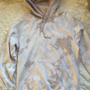 Joe's Pink & Cream Tie-Dye Hoodie